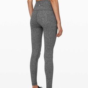 Lululemon Wunder Under High-Rise Tight 28" Heather Gray